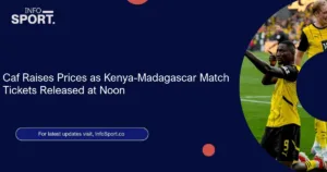 Caf Raises Prices as Kenya-Madagascar Match Tickets Released at Noon