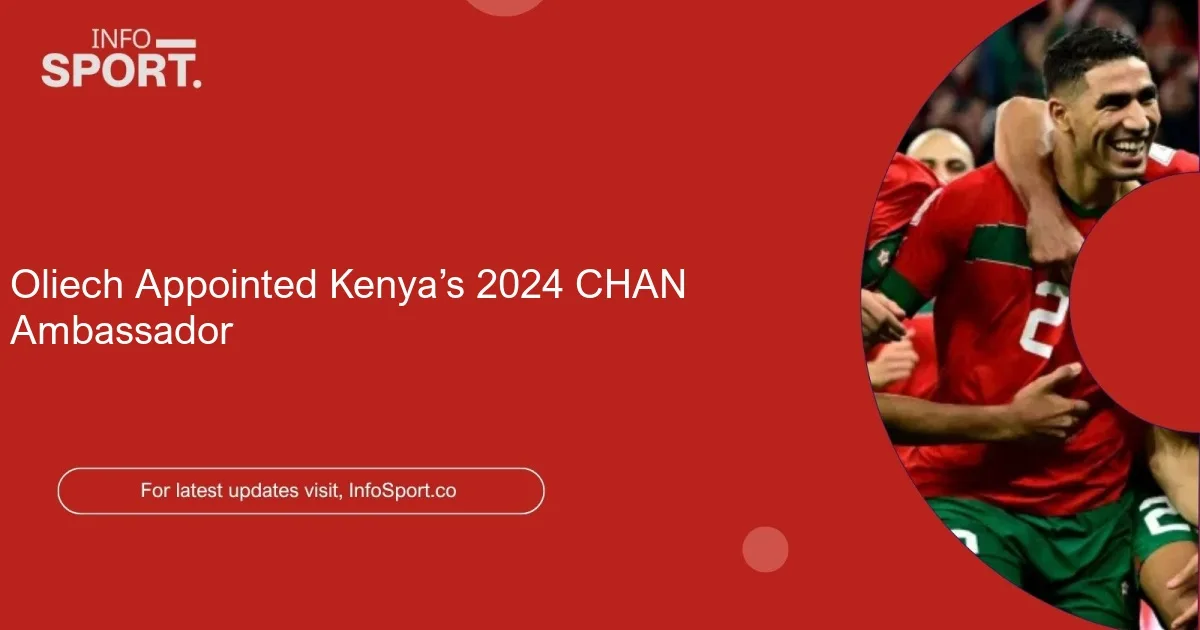 Oliech Appointed Kenya’s 2024 CHAN Ambassador