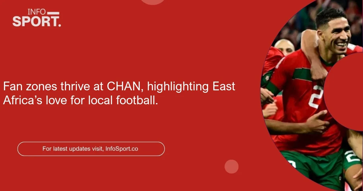 Fan zones thrive at CHAN, highlighting East Africa’s love for local football.