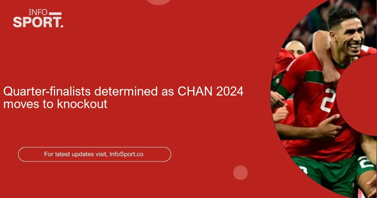 Quarter-finalists determined as CHAN 2024 moves to knockout