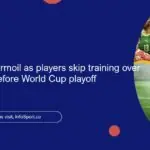 Nigeria faces turmoil as players skip training over bonus issues before World Cup playoff