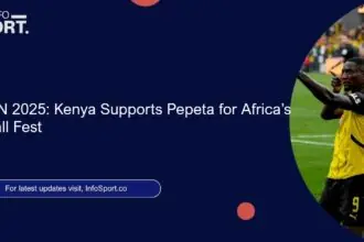 AFCON 2025: Kenya Supports Pepeta for Africa’s Football Fest