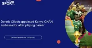 Dennis Oliech appointed Kenya CHAN ambassador after playing career
