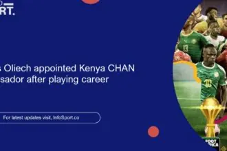 Dennis Oliech appointed Kenya CHAN ambassador after playing career