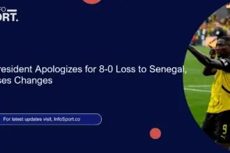 FKF President Apologizes for 8-0 Loss to Senegal, Promises Changes