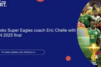 NFF tasks Super Eagles coach Eric Chelle with AFCON 2025 final