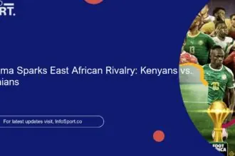 Wanyama Sparks East African Rivalry: Kenyans vs. Tanzanians