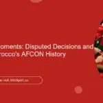 Controversial Moments: Disputed Decisions and Incidents in Morocco’s AFCON History