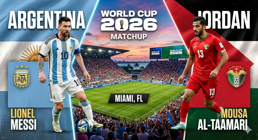 Argentina vs Jordan World Cup 2026 Group J Decider Preview