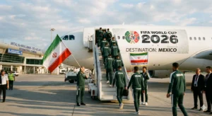 Iran national team players facing travel and visa uncertainty ahead of the 2026 FIFA World Cup, highlighting the intersection of international politics and global football.