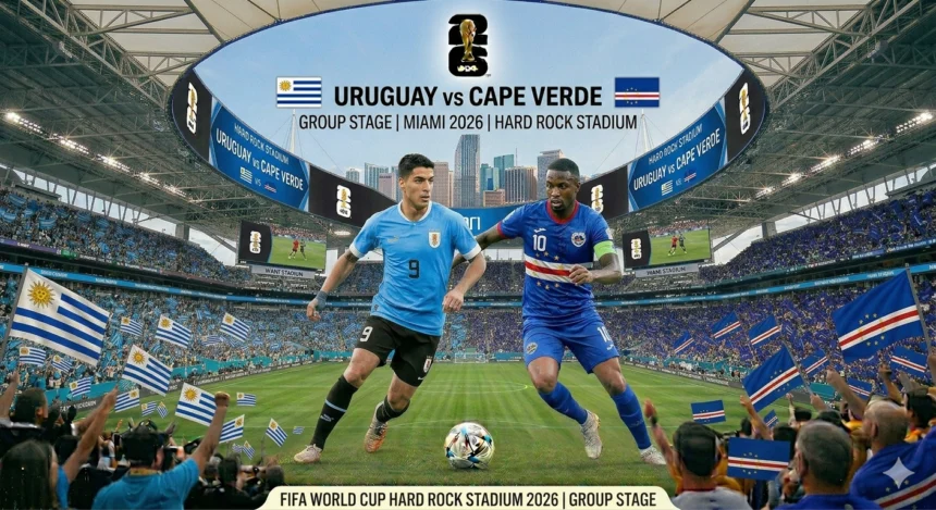 Uruguay vs Cape Verde World Cup 2026 Group H Preview & Prediction
