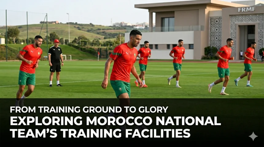 From training ground to glory Morocco Atlas Lions training facilities Mohammed VI Football Complex Maamora 30 hectares Africa largest