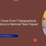 Where Do They Come From? Geographical Origins of the Morocco National Team Squad