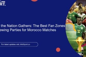 Where the Nation Gathers: The Best Fan Zones and Viewing Parties for Morocco Matches