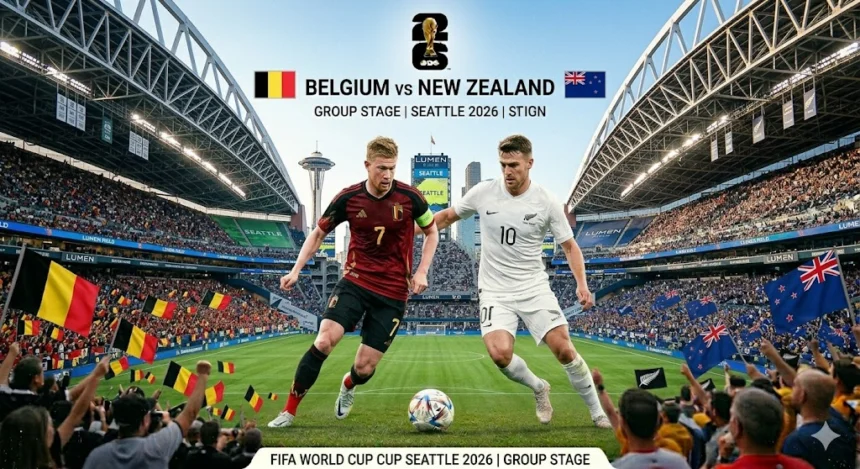 Belgium vs New Zealand World Cup 2026 Group G Decider Preview