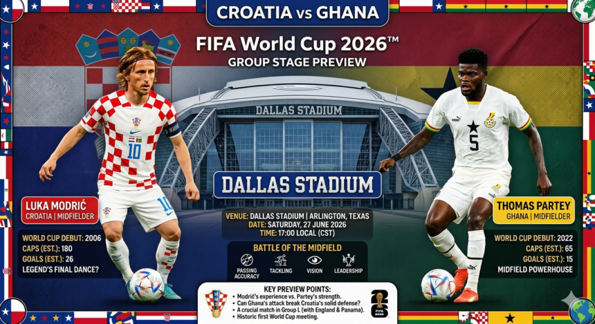Croatia vs Ghana World Cup 2026 Group L Final Day Preview