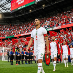 Morocco national team players celebrate during a FIFA World Cup 2026 match as the Atlas Lions aim to build on their historic success and meet growing expectations.