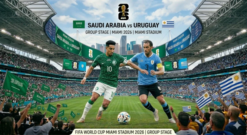 Saudi Arabia vs Uruguay World Cup 2026 Preview & Prediction