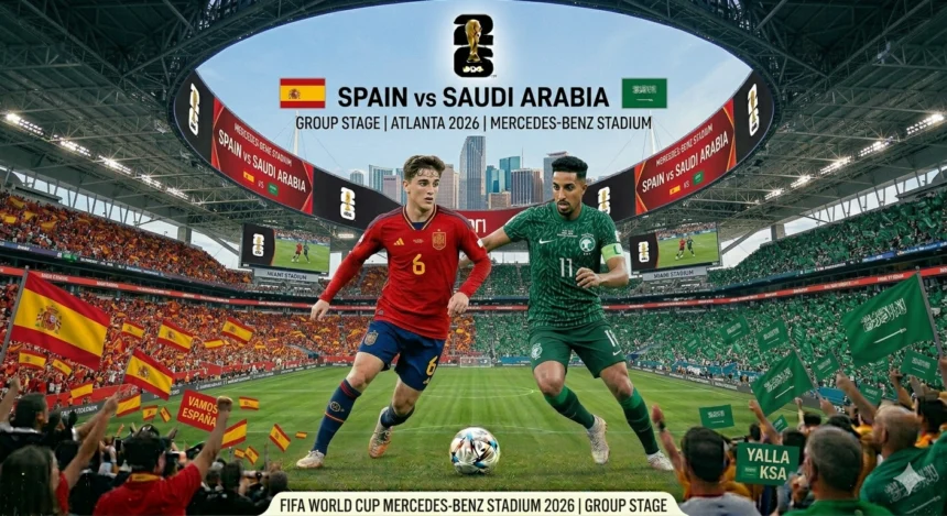 Spain vs Saudi Arabia World Cup 2026 Preview, Prediction & Broadcast Info