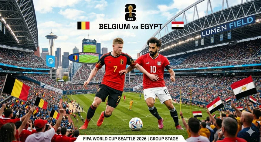 Belgium vs Egypt World Cup 2026: Preview, Prediction & TV Guide