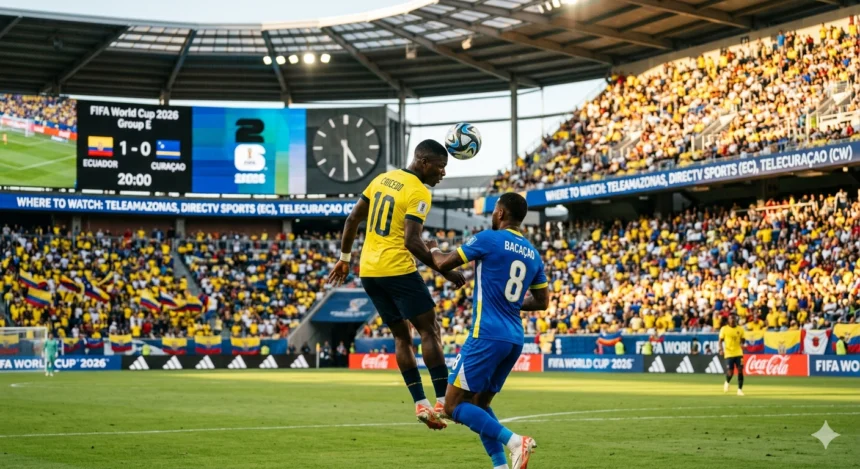 Ecuador vs Curaçao Group E World Cup 2026 match preview in Kansas City