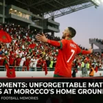 Iconic moments unforgettable matches Morocco home grounds Prince Moulay Abdellah Stadium Rabat AFCON 2025 final Morocco Senegal 2-0 66526 fans