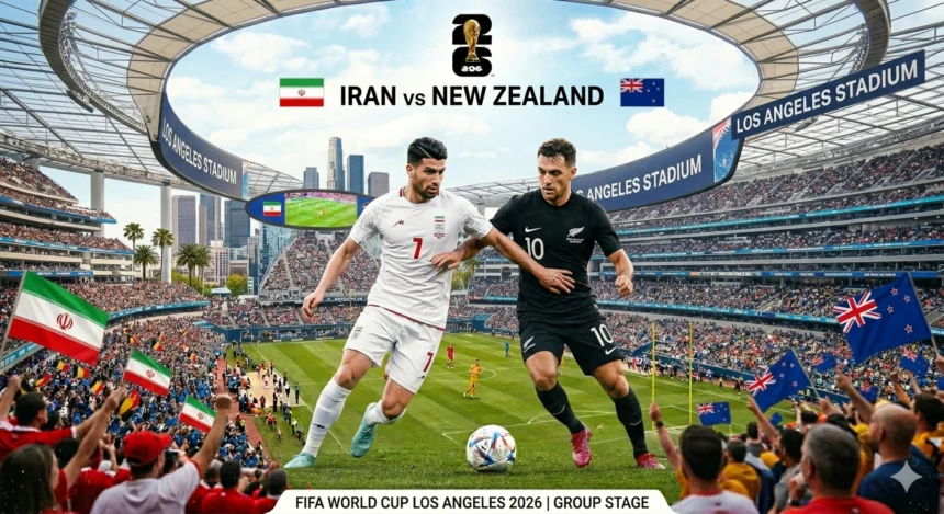 Iran vs New Zealand World Cup 2026: Group G Preview & Prediction