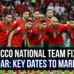 Morocco Atlas Lions fixture calendar key dates 2026 World Cup June 13 Brazil 19 Scotland 24 Haiti friendly matches