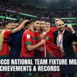 Morocco Atlas Lions fixture milestones achievements records 1976 AFCON champions 1986 World Cup 2022 semifinals 19 consecutive wins