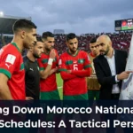 Morocco Atlas Lions fixture schedule tactical analysis 4-3-3 formation defensive organization 2026 World Cup Group C