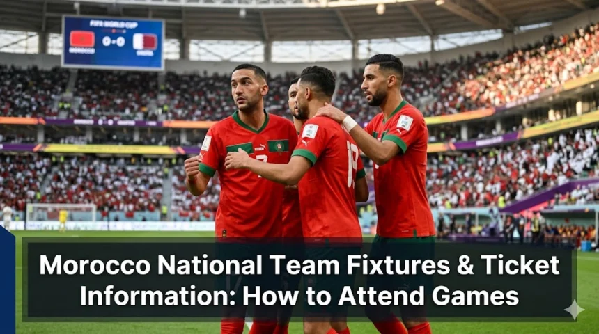 Morocco Atlas Lions fixtures ticket information 2026 World Cup how to attend games FanZone Pro Ticombo SeatPick prices