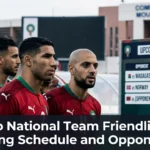 Morocco Atlas Lions friendlies upcoming schedule opponents 2026 May 26 Burundi Jun 2 Madagascar Jun 7 Norway World Cup prep