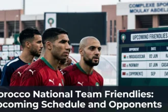 Morocco Atlas Lions friendlies upcoming schedule opponents 2026 May 26 Burundi Jun 2 Madagascar Jun 7 Norway World Cup prep