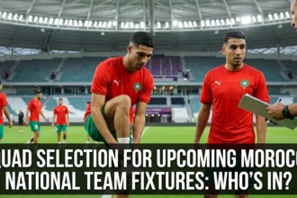 Morocco Atlas Lions squad selection upcoming fixtures Who's In 2026 World Cup 26-man roster Hakimi Bounou Diaz Amrabat