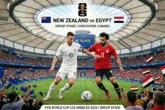 New Zealand vs Egypt World Cup 2026: Group G Preview & Prediction