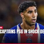 hakimi captains psg in shock defeat to lens — news card