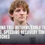 barcelona trio returns early to training, speeding recovery timeline for matches — news card