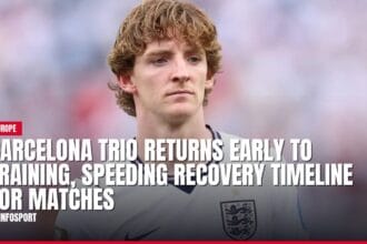 barcelona trio returns early to training, speeding recovery timeline for matches — news card