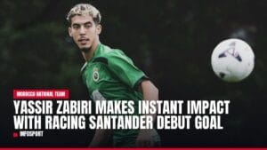 yassir zabiri makes instant impact with racing santander debut goal — news card