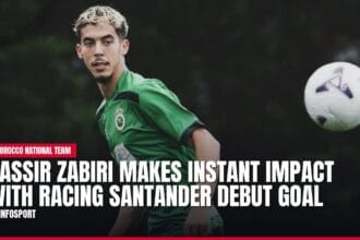 yassir zabiri makes instant impact with racing santander debut goal — news card