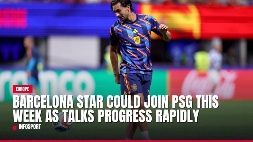 barcelona star could join psg this week as talks progress rapidly — news card