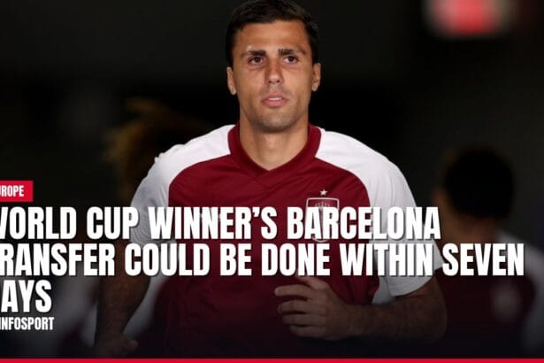 world cup winner’s barcelona transfer could be done within seven days — news card