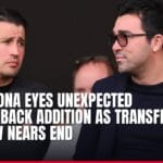 barcelona eyes unexpected centre back addition as transfer window nears end — news card
