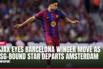 ajax eyes barcelona winger move as psg bound star departs amsterdam — news card