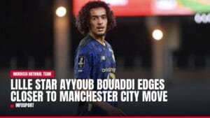 lille star ayyoub bouaddi edges closer to manchester city move — news card
