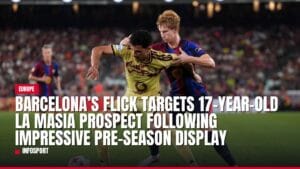 barcelona’s flick targets 17 year old la masia prospect following impressive pre season display — news card