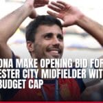 barcelona make opening bid for manchester city midfielder with strict budget cap — news card
