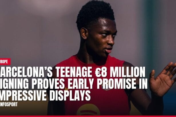 barcelona’s teenage €8 million signing proves early promise in impressive displays — news card