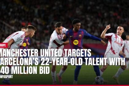 manchester united targets barcelona’s 22 year old talent with €40 million bid — news card