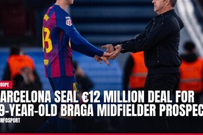 barcelona seal €12 million deal for 19 year old braga midfielder prospect — news card